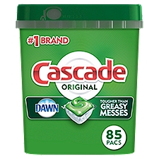 Cascade Original Fresh Scent Dishwasher Detergent, 85 count, 46.1 oz
