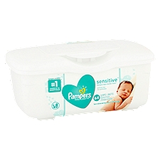 Pampers Sensitive Baby Wipes, 64 Each