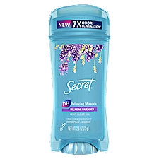 Secret Relaxing Lavender, Antiperspirant / Deodorant, 2.6 Ounce