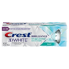Crest 3D White Brilliance Blast Teeth Whitening, Toothpaste, 3.9 Ounce
