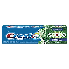 Crest Complete Scope Outlast + Whitening Fluoride Toothpaste, 4.0 oz