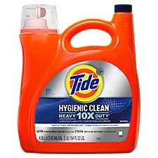Tide Plus Hygienic Clean Original Detergent, 100 loads, 154 fl oz liq