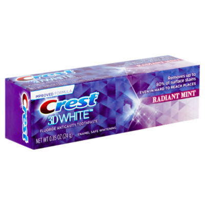 Crest 3D White Whitening Toothpaste - Radiant Mint - Shop