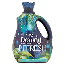 Downy Infusions Refresh Birch Water & Botanicals Fabric Conditioner, 120 loads, 81 fl oz liq