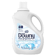 Downy Free & Gentle Liquid Fabric Conditioner, 90 Fluid ounce