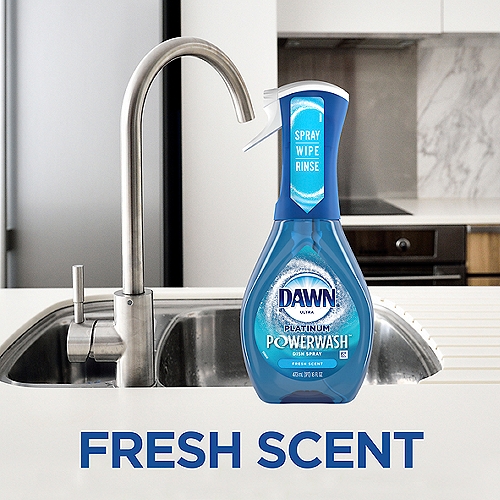 Dawn Ultra Platinum Powerwash Fresh Scent Dish Spray Value Pack, 32 fl oz