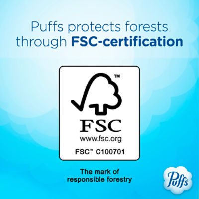 Puffs Ultra Soft Facial Tissues, 56 count, 4 pack