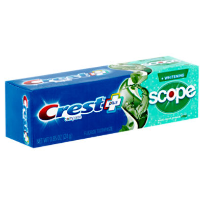 Crest Sensitivity Whitening Plus Scope Toothpaste Minty Fresh