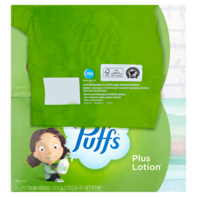 Puffs Plus Lotion Facial Tissue - The Office Point