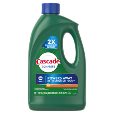 Cascade Complete Gel Dawn Citrus Breeze Scent, Dishwasher Detergent