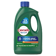 Cascade Complete Gel Dawn Citrus Breeze Scent, Dishwasher Detergent, 75 Ounce