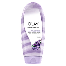 Olay Moisture Ribbons Plus Shea + Lavender Oil, Body Wash, 18 Fluid ounce