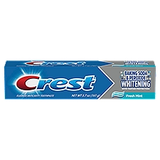 Crest Baking Soda & Peroxide Whitening Fresh Mint, Toothpaste, 5.7 Ounce