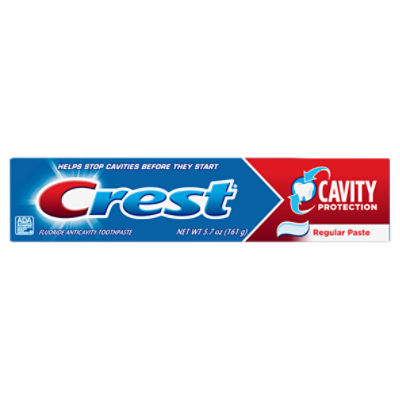 Crest Cavity Protection Regular Fluoride Anticavity Toothpaste, 5.7 oz