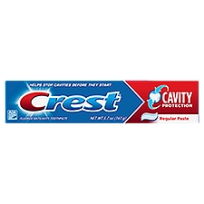 Crest Toothpaste, Cavity Protection Regular, 5.7 Ounce