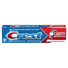 Crest Regular Fluoride Anticavity Toothpaste, 4.2 oz