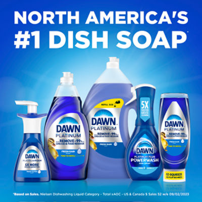 Dawn Powerwash Spray, Dish Soap, Fresh Clean Scent, 16 fl oz Image 8 of 14