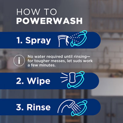 Dawn Powerwash Spray, Dish Soap, Fresh Clean Scent, 16 fl oz Image 9 of 14