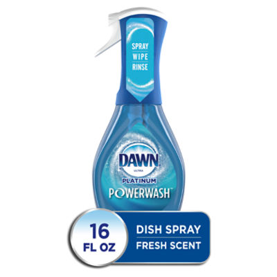 DAWN Ultra Platinum Powerwash Fresh Scent Dish Spray, 16 fl oz