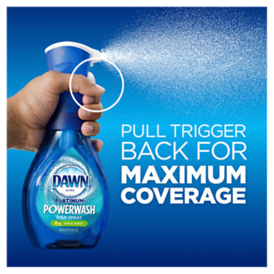 Dawn Platinum Powerwash Spray Fresh Scent Dish Soap Refill, 16 oz