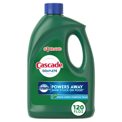 Cascade Dawn Complete Fresh Scent Dishwasher Detergent, 120 oz, 120 Ounce