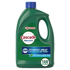 Cascade Dawn Complete Fresh Scent Dishwasher Detergent, 120 oz