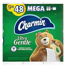 Charmin Ultra Gentle Lotion, Bathroom Tissue, 12 Each