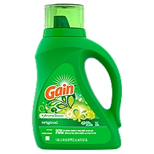 Gain Aroma Boost Liquid Laundry Detergent, Original Sce, 46 Ounce