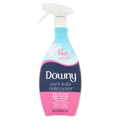 Downy Light Fresh Scent Wrinkle Releaser Spray, 33.8 fl oz liq