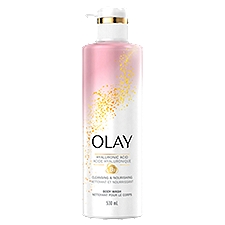 Olay Cleansing & Nourishing Body Wash with Vitamin B3 and Hyaluronic Acid, 530 mL, 17.9 Ounce