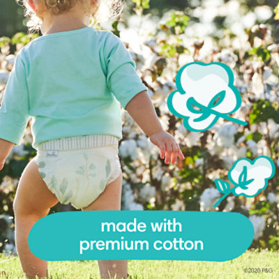 Pampers Pure Protection Size 1 Newborn Nappies - ASDA Groceries