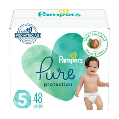 Pampers Baby Dry Diapers Size 5 (27+ lb), 24 Ct.