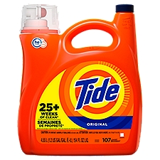 Tide Original, Liquid Laundry Detergent, 154 Ounce
