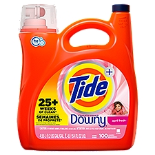 Tide Plus A Touch of Downy April Fresh Detergent, 154 fl oz