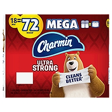 Charmin Bathroom Tissue, Ultra Strong, 18 Each