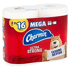 Charmin Bathroom Tissue, Ultra Strong, 4 Each