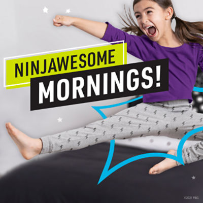 Ninjamas Nighttime Bedwetting Underwear Girl Size S/M 14 Count - ShopRite