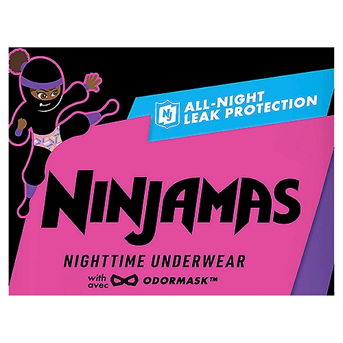 Ninjamas Nighttime Underwear Jumbo Pack, Size L, 11 count - The Fresh Grocer