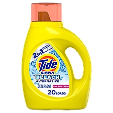 Tide Simply +Bleach Alternative , Detergent , 31 Ounce