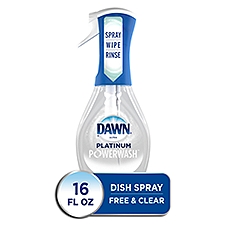 Dawn Ultra Platinum Powerwash Free & Clear Dish Spray, 16 fl oz