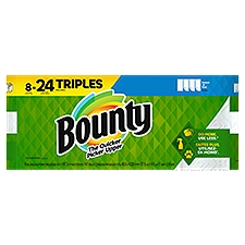 Bounty Select-A-Size Paper Towels, White, 8 Each
