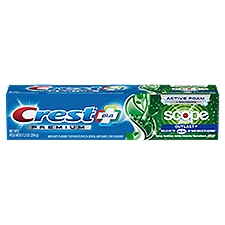Crest Premium Plus Scope Outlast Long Lasting Mint Flavor, Toothpaste, 7.2 Ounce