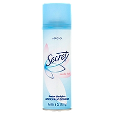 Secret Powder Fresh Aerosol Antiperspirant / Deodorant, 6 oz