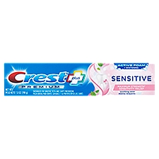 Crest Premium Plus Sensitive Soothing Mint Flavor, Toothpaste, 7 Ounce