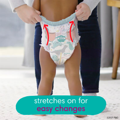 Pampers Diapers Size 4 - Cruisers 360˚ Fit Disposable Baby Diapers with  Stretchy Waistband, 64 Count, Super Pack (Packaging May Vary) : :  Baby