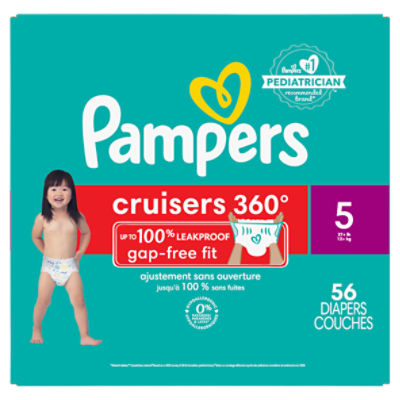 Pampers Easy Ups Training Underwear Girls Size 7 5T-6T 46 Count - ShopRite