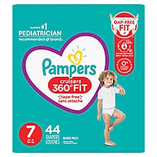 Pampers Cruisers 360 Size 7, Diapers, 44 Each