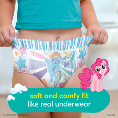 Pampers Easy Ups Training Underwear Girls 2T-3T 25 Count : : Baby