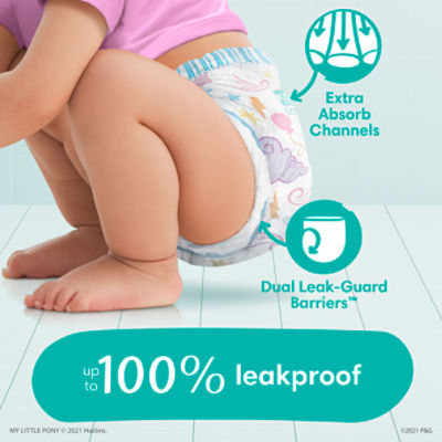 Pampers Easy Ups Training Pants Underwear for Girls (Sizes: 2T-6T