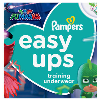 Pampers Training Underwear, PJ Mask, 3T-4T (30-40 lbs), Super Pack - Super  1 Foods